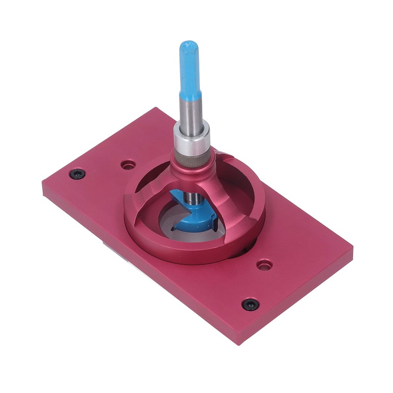 Hinge Jig Kit Drill Guide Tool Aluminium Alloy for Door