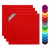 Lashuma Linz Terry Kitchen Towels Red Cotton Tea Towels 50