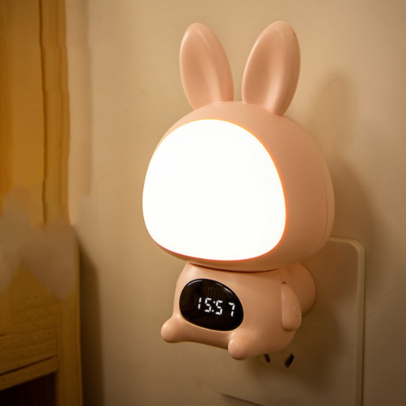 Cartoon Cute LED Night Light Remote Control Plug in Wall