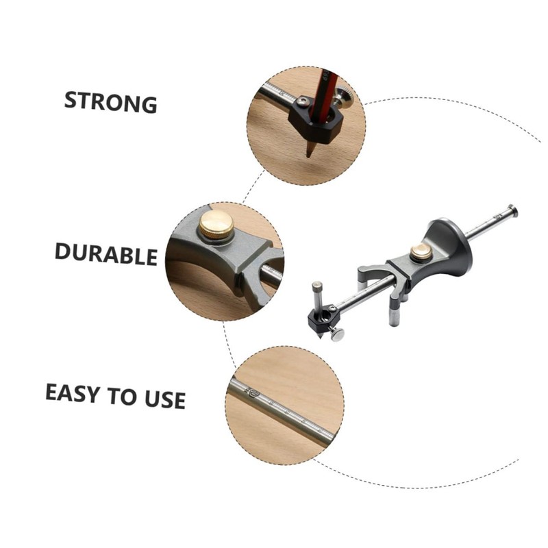 Operitacx Woodworking Tool Dovetail Marker Linear Arc Gauge Practical Wood