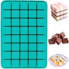 EPYHREHM 40 Cavity Square Caramel Silicone Chocolate Molds For Chocolate