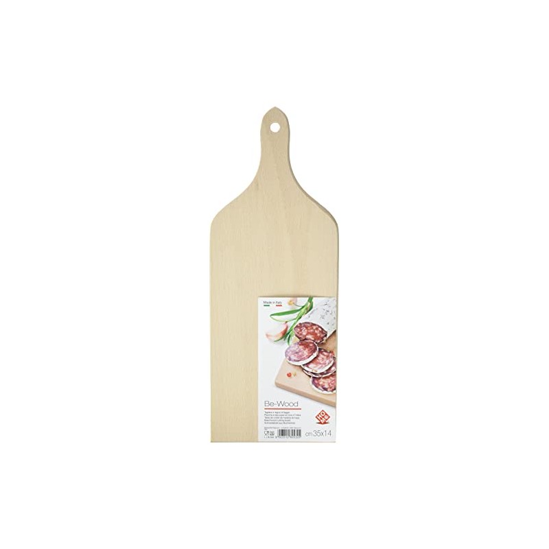 HOME Tagliere Legno Faggio Con Manico Cm35X14X1