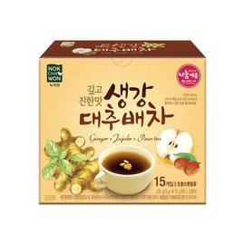 NS Home Shopping [녹차원] 생강대추배차 15스틱x4개 (60스틱)[31494296] [Green Tea Origin] Ginger Jujube Pear Tea 15 Sticks x 4 Packs (60 Sticks)