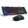 Gaming Keyboard and Mouse Combo, K1 RGB LED Backlit Keyboard