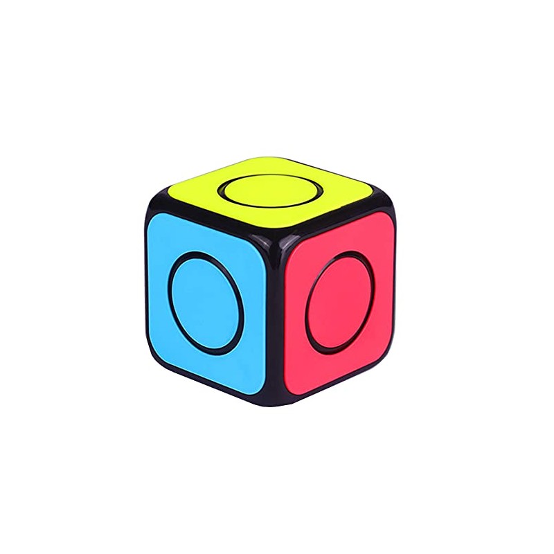 Cuberspeed QY Toys 1x1x1 Speed Cube 02 Black 1x1 Magic