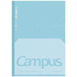 KOKUYO Campus Feels Flat Notebook, Dot B 6mm Ruled, Semi-B5, 30 Sheets, 35 Lines, Green, Japan Import (NO-FL3CBT-G)