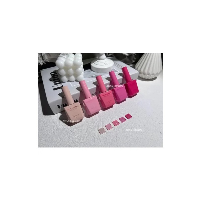 Gama Miss Cherry 5pz Gel Semi Uvled 12ml Gama A
