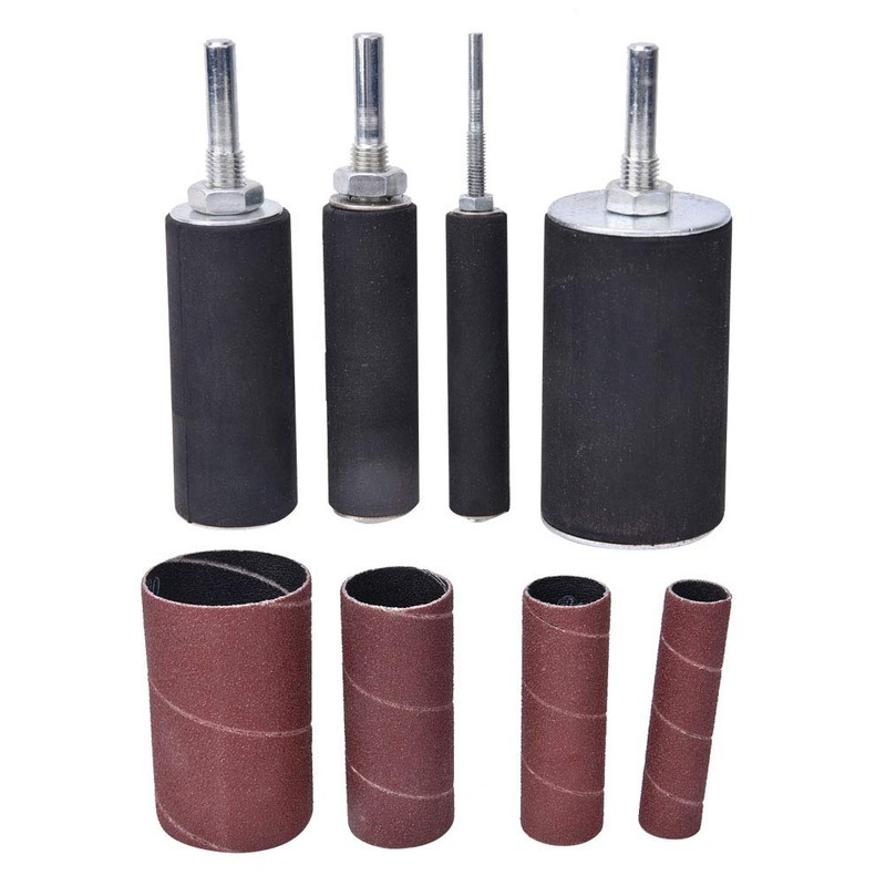 Generic Drive Drill Press Sanding Drum Kit, Woodworking & Metalworking