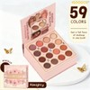 55 color eye shadow (model: IG3301) beauty makeup high gloss