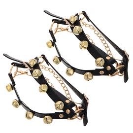 GRIRIW Large Jingle Bells Shoes Bells Christmas Ornaments for Outdoor and Indoor Festive Decorations