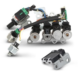CHEDA Transmission Valve Body Solenoid Sensor Kits Compatible with Nissan Altima Rogue 2009-2012,Fit Nissan Sentra 2007-2012,Fit Dodge Caliber 2007-2012 CVT JF011E RE0F10A F1CJA 33446-JF011 33420XX1