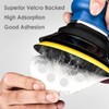 LESNIC 100pcs Sanding Discs, 125mm Sanding Discs Quick Change Discs