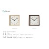 KATOMOKU square clock km-37B Wood Walnut Wall Clock Continuous Second