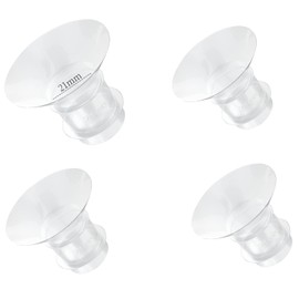 Flange Inserts 21mm for Medela,Spectra 24mm Shields/Flanges,Compatible with Momcozy S12 Pro/S9 Pro/S9/S12 Wearable Breast Pump,Reduce 24mm Nipple Tunnel Down to 21mm,4PCS