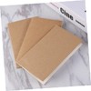 Operitacx Classic Kraft Paper Notebook Pcs Brown Memo Pad Diary