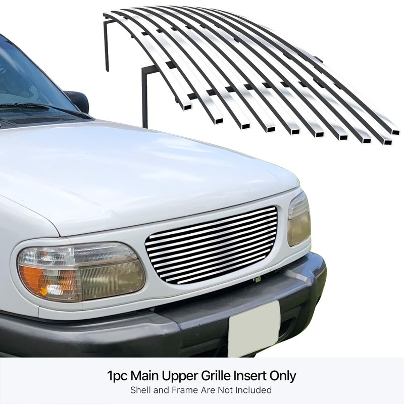 APS Compatible with 1995-2001 Ford Explorer Main Upper Billet Grille