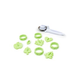 Fox Run Pie Top Cutters and Decorating Kit, 11-Piece Set