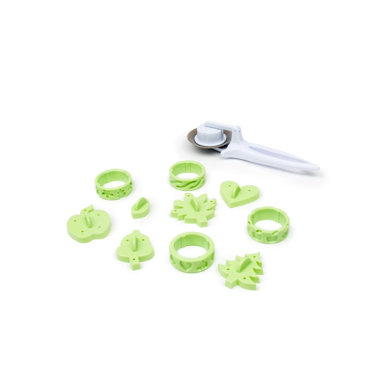 Fox Run Pie Top Cutters and Decorating Kit, 11-Piece Set
