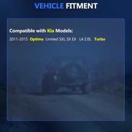 Maxfavor CV Axle Front fit for Kia Optima 2011 2012 2013 2014 2015 Limited SXL SX EX Sedan 2.0L L4 GAS DOHC Turbocharged, CV Axle Joint Assembly Left (Driver) Side