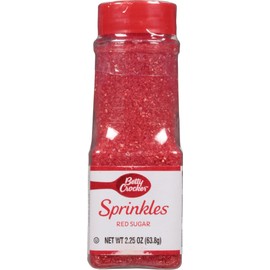 Betty Crocker Red Crystal Decors, 2.2500-ounces (Pack of6)
