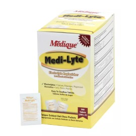 Medi-Lyte Mineral Electrolyte Replenishment Supplement  - Box of 500 Tablets