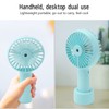 Handheld Misting Fan Quiet 2000mAh 3 Wind Speed 2 Spray
