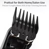 Professional Hair Clipper Attachment Combs Set, Black Nylon Guard Guide