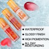 Apooliy 2pcs Lip Plumper Gloss，Hydrating Lip Glow Oil，Korean Clear Lip