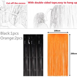 3Pc 1m*2m Christmas Silver Foil Curtain Door Curtain Metallic Tinsel Curtains Party Backdrop Curtain Shimmer Curtain,Fringe Backdrop Hanging Streamer for Xmas Party Photo Backdrop,Christmas Decoration