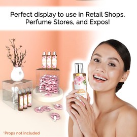 10 Inch Clear Acrylic Display Box with One Open Side No Lid Versatile Square One Piece POP Display Plexiglass Retail Product Riser or Merchandise Storage Bin No Assembly by Marketing Holders