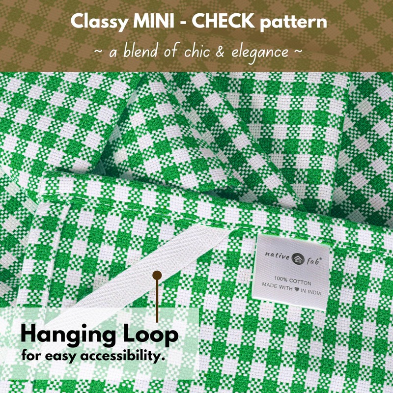 Native Fab Kitchen Dish Towels 16x26 inches Set of 4