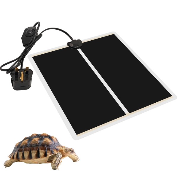 MOGOULUA 14W Reptile Heating Mat with Temperature Control for Turtle