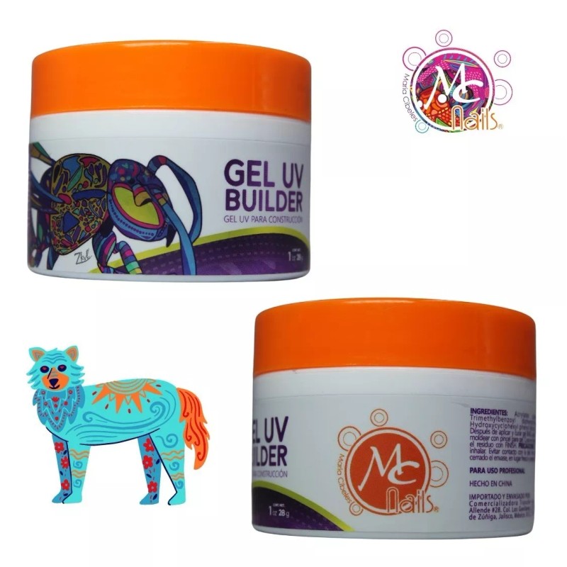 Mc Nails Nail Gel Uv Constructor 1 Oz, 3d, Uñas