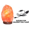 haraqi Himalayan Salt Lamp Cord and Bulb with Dimmer Switch,Original