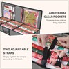 BALEINE SOFT Christmas Wrapping Paper Storage Bag, 40" Durable PE