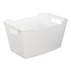 keeeper 6 Litre Textured Storage Box Lotta Natural (Transparent)