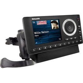 ChargerCity Simple-Lock Air Vent Holder Mount for Sirius XM Onyx EZ EZR Plus Lynx StarMate Stratus 5 6 7 Roady Delphi Skiff Nexus & Helix Satellite Radio (Vehicle Dock is not Included)