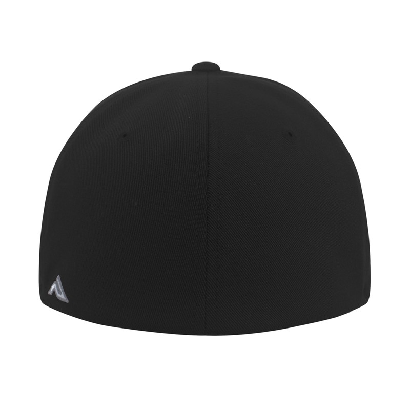 Pacific Headwear Standard Premium A/C² Performance Flexfit Cap, Black