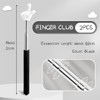 COYUN 2 x Extendable Pointing Stick, Retractable Classroom, Telescopic Teacher