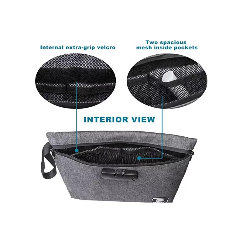 Free Boy Smell Proof Bags Set Durable Odor Proof Stash