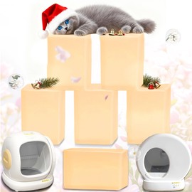 NewKe 6 Pack Cat Odor Eliminator for Meowant Self-Cleaning Cat Litter Box, Litter Deodorizer Compatible with MW-SC01/MW-SC02/LB02, Cat Toilet Odor Deodorant Gel, Pet Gift