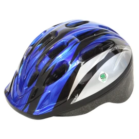 PALMY SG P-MV12 Kids Helmet, Silver/Blue, M (Head Circumference: 20.5 - 22.0 inches (52 - 56 cm)