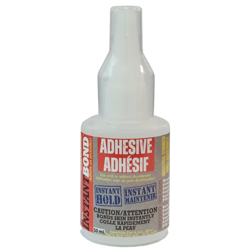 Instant Bond Super Fast Strongest Glue & Accelerator Small Kit