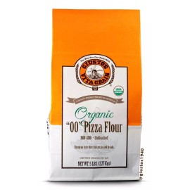 Giustos EB Flour 00 Unbleached Organic 5lb (Pack of 3)