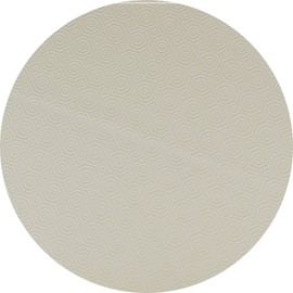 Karina Home ROUND Table Protector and Colours (Cream, 120cm)