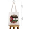 VAMSII Palestine Lover Gift Palestine Floral Tote Bag Forever Palestinian