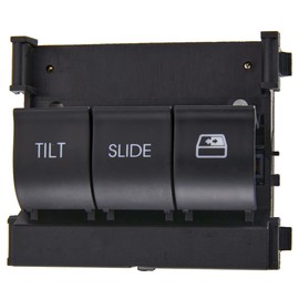 ZAPOSTS - Interruptor de consola superior para Ford F150 F250 F350 F450 F550 F550. Interruptor de ventana deslizante trasero, interruptor de techo corredizo. 9L3Z15B691DA