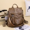 Brown cross bag leather daily backpack bag shoulder bag Thomas leather bag For women