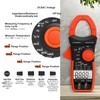 Digital Clamp Meter, TRMS 4000 Counts AC DC Amp Meter,GR-570T-APP