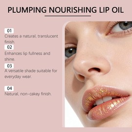 Lápiz labial que cambia color láminas oro, lápiz labial pH resistente a la transferencia, brillo labial hidratante que cambia color, larga duración, hidratante y no pegajoso. Unique color change